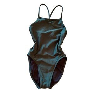 Green One-Piece Swimsuit